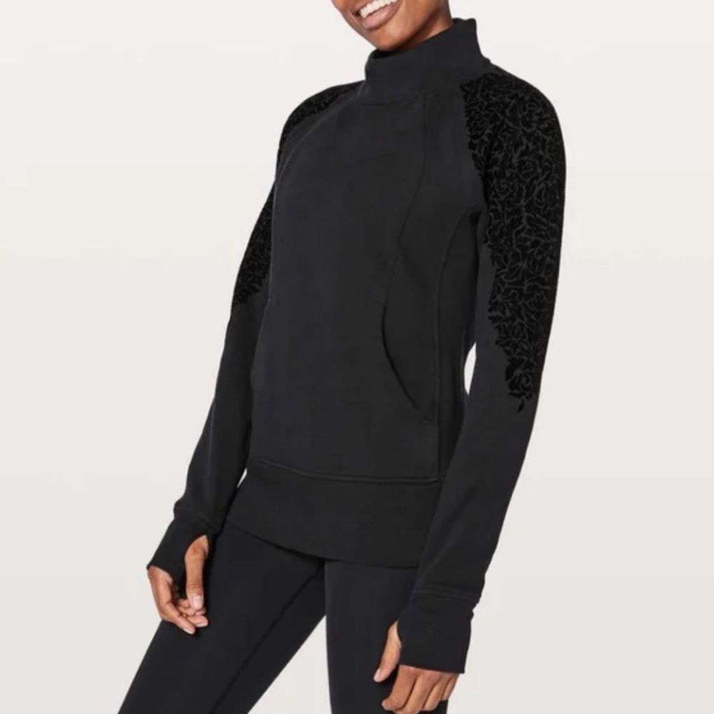 Lululemon Floral Flock Pullover - Picture 2 of 10